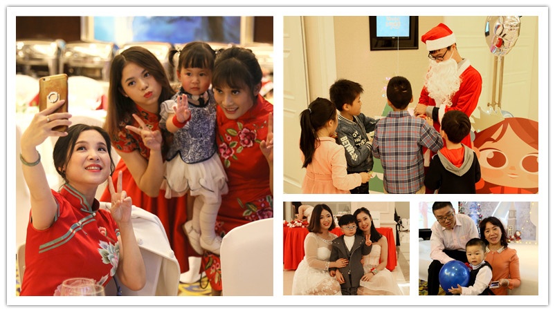 BBunion国际早教厦门世贸中心活动花絮：圣诞冰雪晚宴