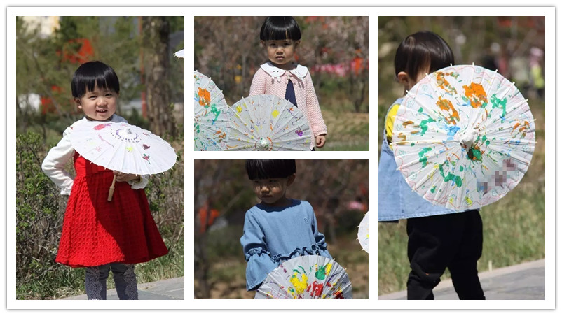 BBunion国际早教鄂尔多斯中心：亲子DIY油纸伞